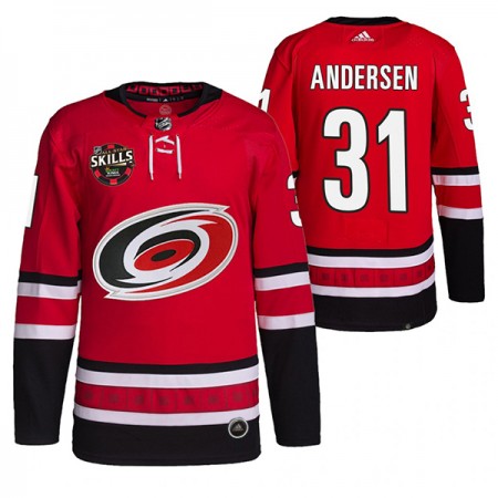 Carolina Hurricanes Frederik Andersen 31 2022 NHL All-Star Skills Authentic Shirt - Mannen